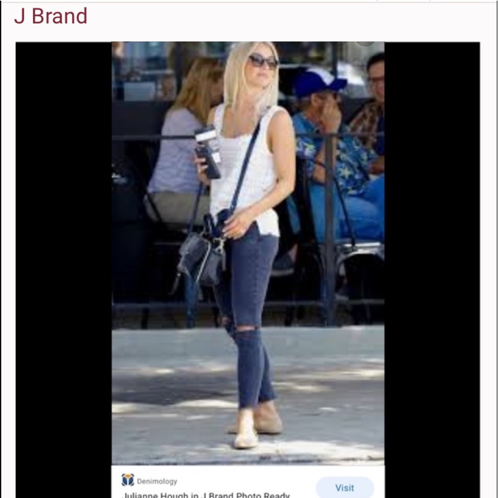 J Brand holey jeans